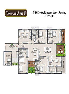 Rajapushpa Infina at Mancherevula - 3 & 4 BHK Apartments
